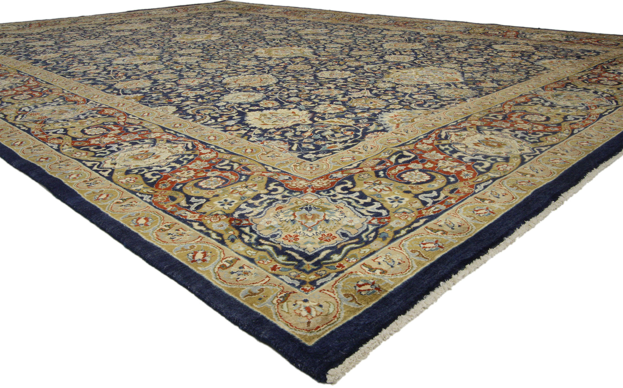 Vintage Pakistan Wool Small Carpet – Late Sunday Afternoon