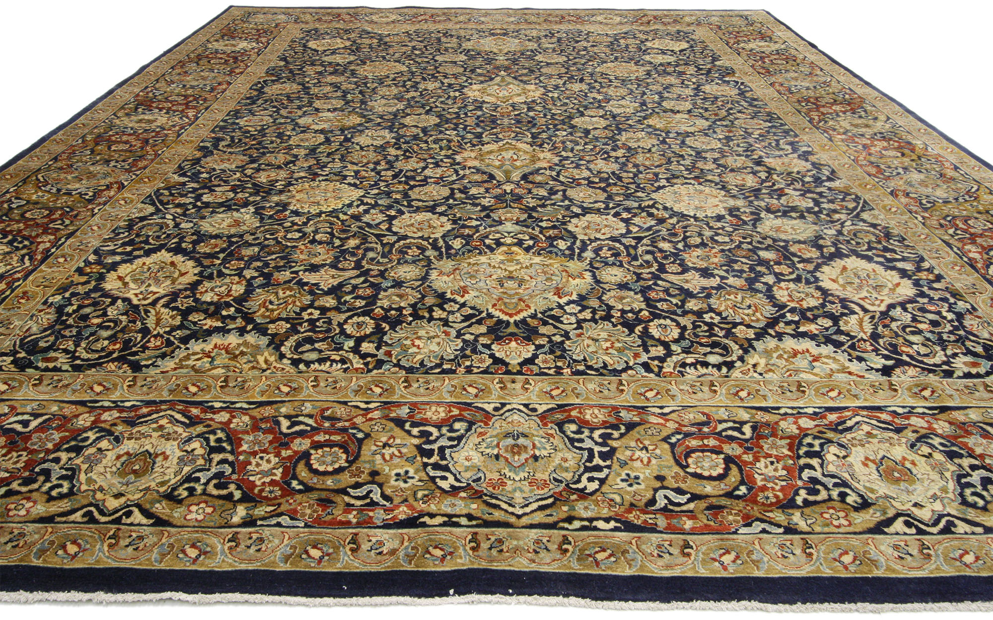 Vintage Pakistan Wool Small Carpet – Late Sunday Afternoon