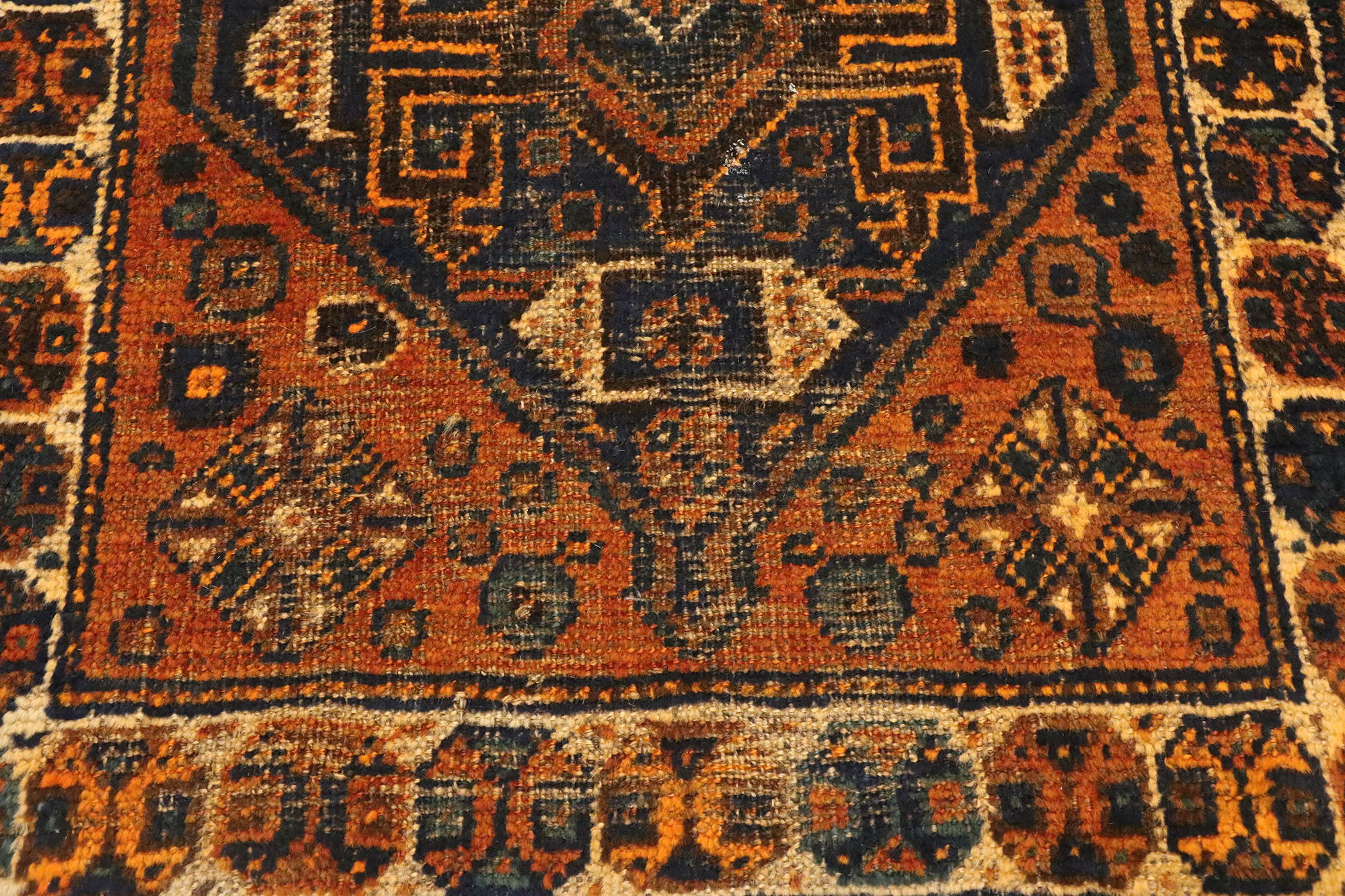 2 X 4 Antique Afghani Tribal Rug 71846   71846 Afgan 2 05 X 4 05 Texture 