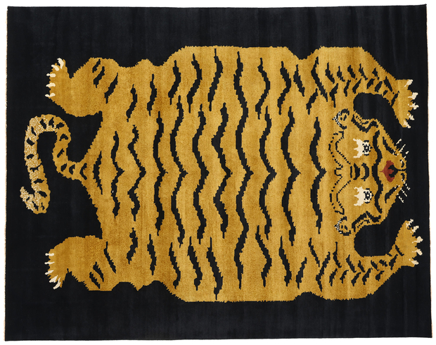 8 x 10 Modern Tibetan Tiger Rug 31324