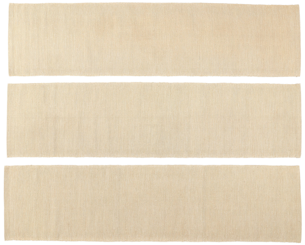 3 x 12 Organic Modern Japandi Kilim Rug 31132