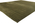 10 x 13 Solid Olive Green Modern Rug 31153