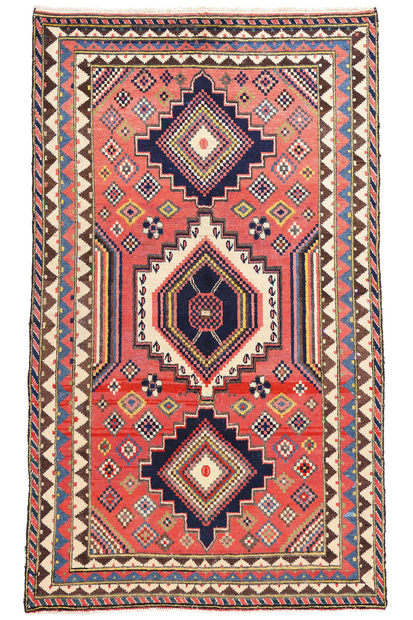 5 x 8 Vintage Persian Lori Rug 78886