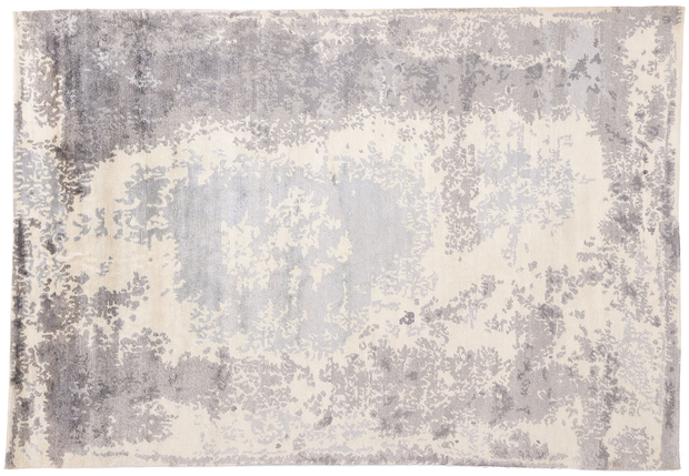 7 x 10 Contemporary Abstract Erased Damask Rug 31136