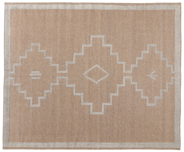 8 x 10 Modern Tribal Moroccan High-Low Rug 31260