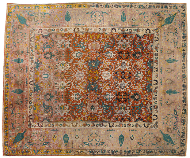 11 x 13 Antique Persian Sultanabad Rug 90016