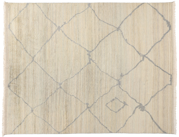 8 x 10 Modern Desert Mist Moroccan Rug 31270