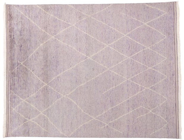 8 x 10 Lavender Mirage Modern Boho Moroccan Rug 31209