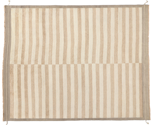 8 x 10 Desert Lines Organic Modern Moroccan Rug 31194