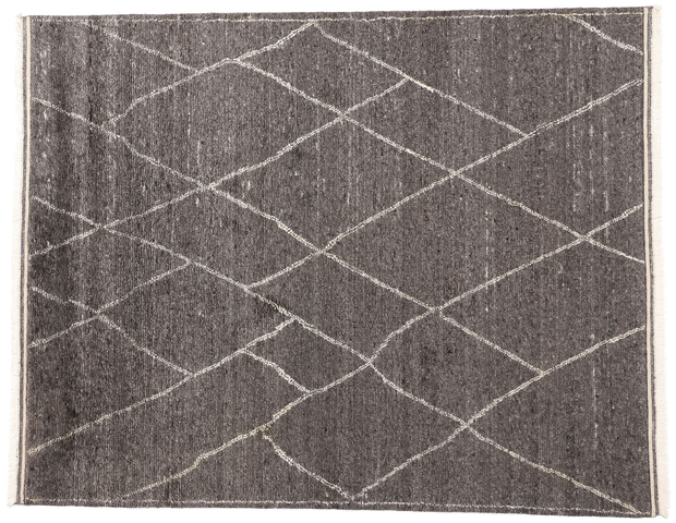 8 x 10 Urban Shadow Modern Gray Moroccan Rug 31211