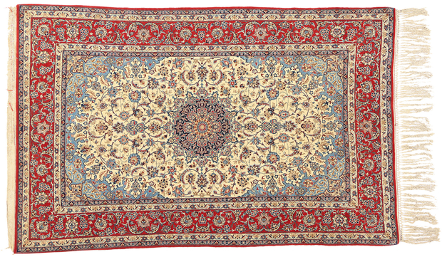 5 x 8 Vintage Persian Isfahan Rug 78918