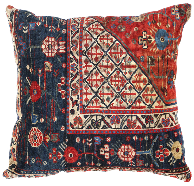 2 x 2 Antique Persian Rug Pillow 78932