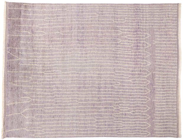 9 x 12 Lavender Whispers Modern Moroccan Rug 31284