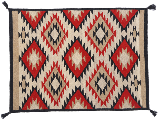 4 x 5 Southwest Modern Navajo-Style Kilim Rug 81121