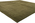 10 x 12 Solid Olive Green Modern Rug 31149