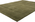 6 x 9 Solid Olive Green Modern Rug 31164