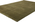 5 x 8 Solid Olive Green Modern Rug 31168