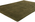 5 x 8 Solid Olive Green Modern Rug 31170