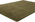 5 x 8 Solid Olive Green Modern Rug 31172