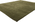 7 x 9 Solid Olive Green Modern Rug 31179