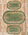 3 x 4 Antique Green Chinese Art Deco Oval Rug 78990 Matching Set