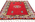 4 x 6 Vintage Red Rabat Moroccan Rug 79005