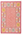 6 x 10 Astrid Sampe Vintage Pink Swedish Scandinavian Rollakan Rug 79055