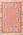 6 x 10 Astrid Sampe Vintage Pink Swedish Scandinavian Rollakan Rug 79055