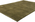 5 x 8 Solid Olive Green Modern Rug 31177