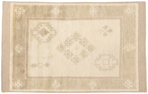 5 x 8 Tribal Serenity Modern Moroccan Rug 31203