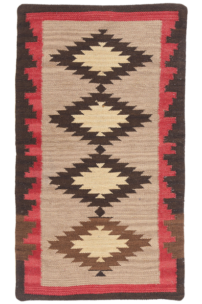 2 x 3 Antique Transitional Navajo Rug 79016