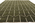 10 x 14 Modern Olive Green Geometric High-Low Rug 31186