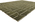 10 x 14 Modern Olive Green Geometric High-Low Rug 31186