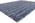 9 x 12 Modern Blue Geometric High-Low Textured Rug 31187