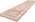 3 x 13 Modern Pink Turkish Oushak Rug Runner 53974