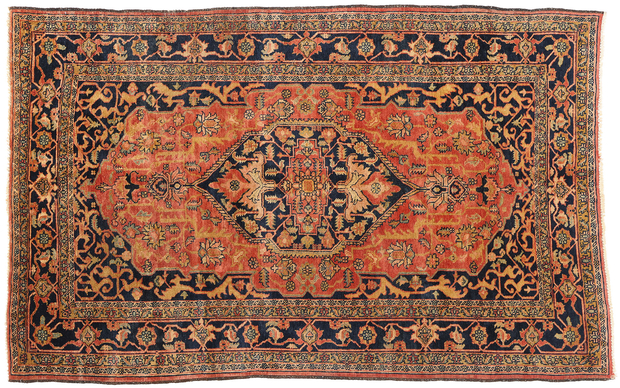 5 x 8 Vintage Persian Heriz Rug 79085