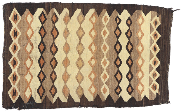 3 x 5 Antique Crystal Navajo Rug 79101