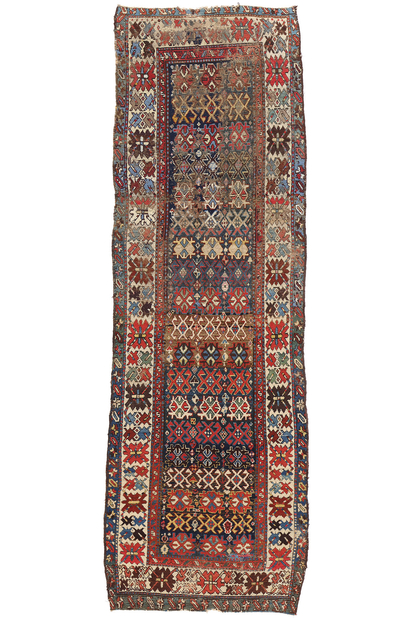 3 x 10 Antique Persian Northwest Tribal Rug Runner 79100