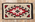 3 x 5 Antique Ganado Navajo Rug 79136