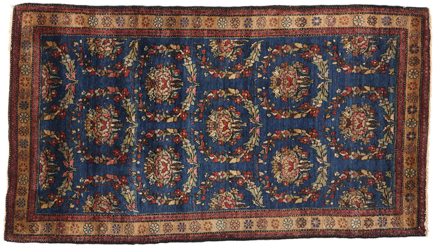 3 x 5 Antique Persian Sarouk Rug 79150