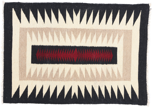 2 x 3 Southwest Modern Navajo-Style Kilim Rug 81130