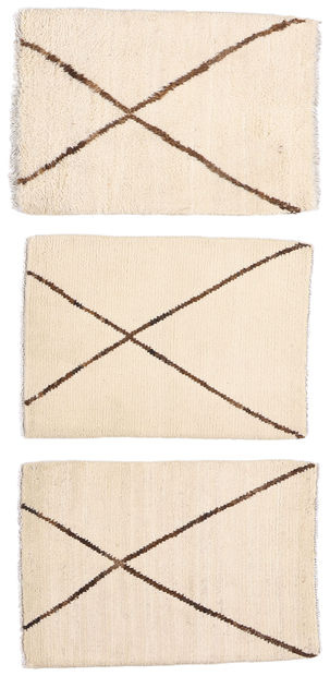 2 x 3 Organic Modern Moroccan Rug 81137