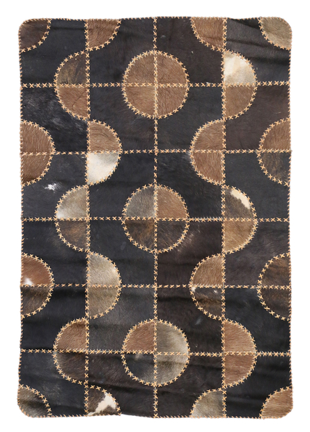 3 x 5 Leather Cowhide Rug 76987