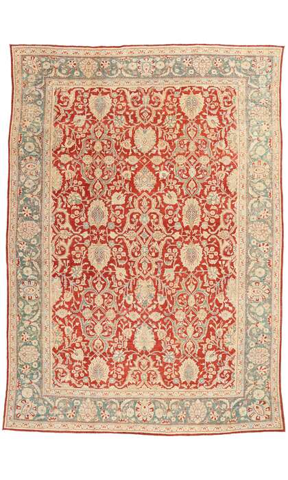 10 x 14 Antique Persian Mahal Rug 52680