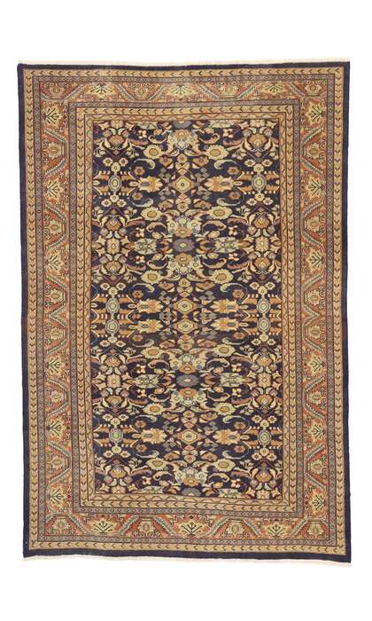 7 x 10 Vintage Persian Mahal Rug 75830