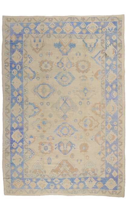 10 x 15 Modern Turkish Oushak Rug 51613