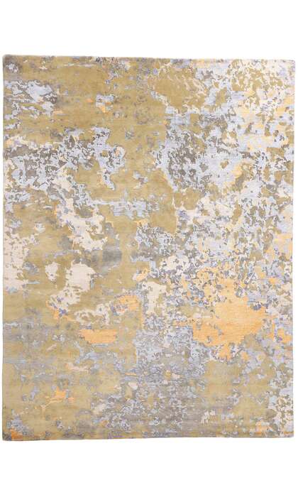 9 x 12 Contemporary Abstract High-Low Transitional Rug 31047