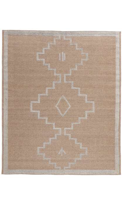 8 x 10 Modern Tribal Moroccan High-Low Rug 31260