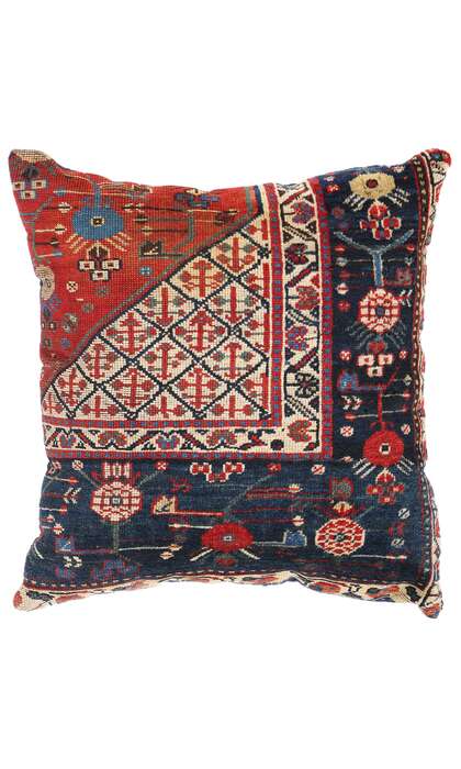 2 x 2 Antique Persian Rug Pillow 78932