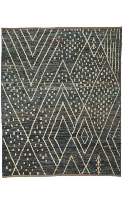 8 x 10 Desert Nightfall Modern Moroccan Rug 80796